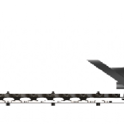 ΨΑΛΙΔΙ ΜΠΟΡΝΤΟΥΡΑΣ ΒΕΝΖΙΝΟΚΙΝΗΤΟ 1.0HP 80cm KRAFT 691054