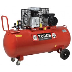 ΑΕΡΟΣΥΜΠΙΕΣΤΗΣ ΜΕ ΙΜΑΝΤΑ 150Lt 3Hp ΜΟΝΟΦΑΣΙΚΟΣ TOROS 602039