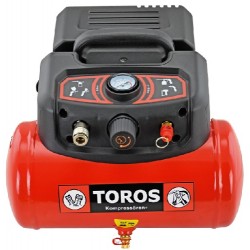 ΑΕΡΟΣΥΜΠΙΕΣΤΗΣ ΜΟΝΟΜΠΛΟΚ 6Lt 1.5Hp OILFREE TOROS 602036