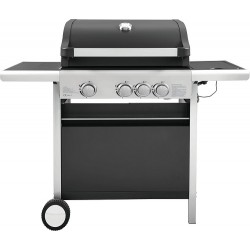 ΨΗΣΤΑΡΙΑ BBQ ΥΓΡΑΕΡΙΟΥ ΜΕ 3 ΚΑΥΣΤΗΡΕΣ & 1 ΕΣΤΙΑ UNIMAC 661307