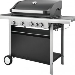ΨΗΣΤΑΡΙΑ BBQ ΥΓΡΑΕΡΙΟΥ ΜΕ 4 ΚΑΥΣΤΗΡΕΣ & 1 ΕΣΤΙΑ UNIMAC 661308