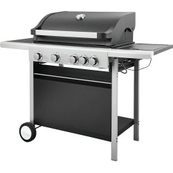 ΨΗΣΤΑΡΙΑ BBQ ΥΓΡΑΕΡΙΟΥ ΜΕ 4 ΚΑΥΣΤΗΡΕΣ & 1 ΕΣΤΙΑ UNIMAC 661308