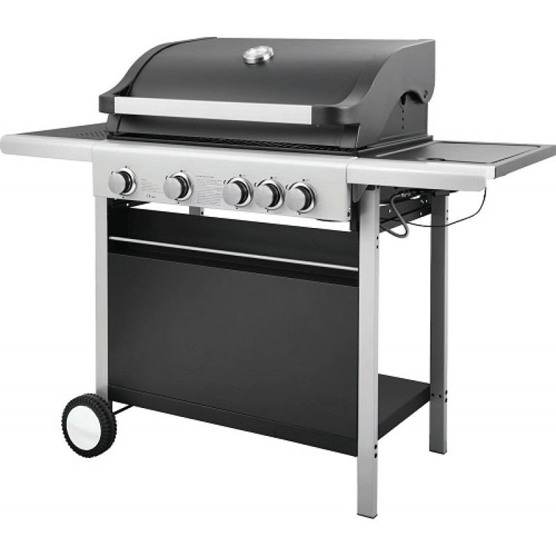 ΨΗΣΤΑΡΙΑ BBQ ΥΓΡΑΕΡΙΟΥ ΜΕ 4 ΚΑΥΣΤΗΡΕΣ & 1 ΕΣΤΙΑ UNIMAC 661308