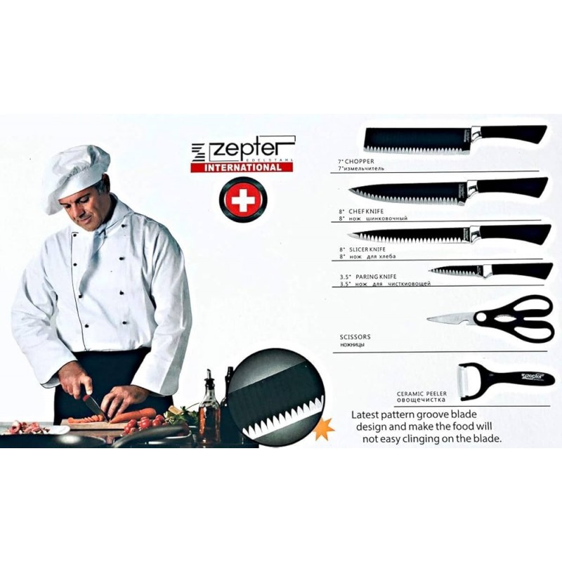 SET ΜΑΧΑΙΡΙΑ ZEPTER 6TMX