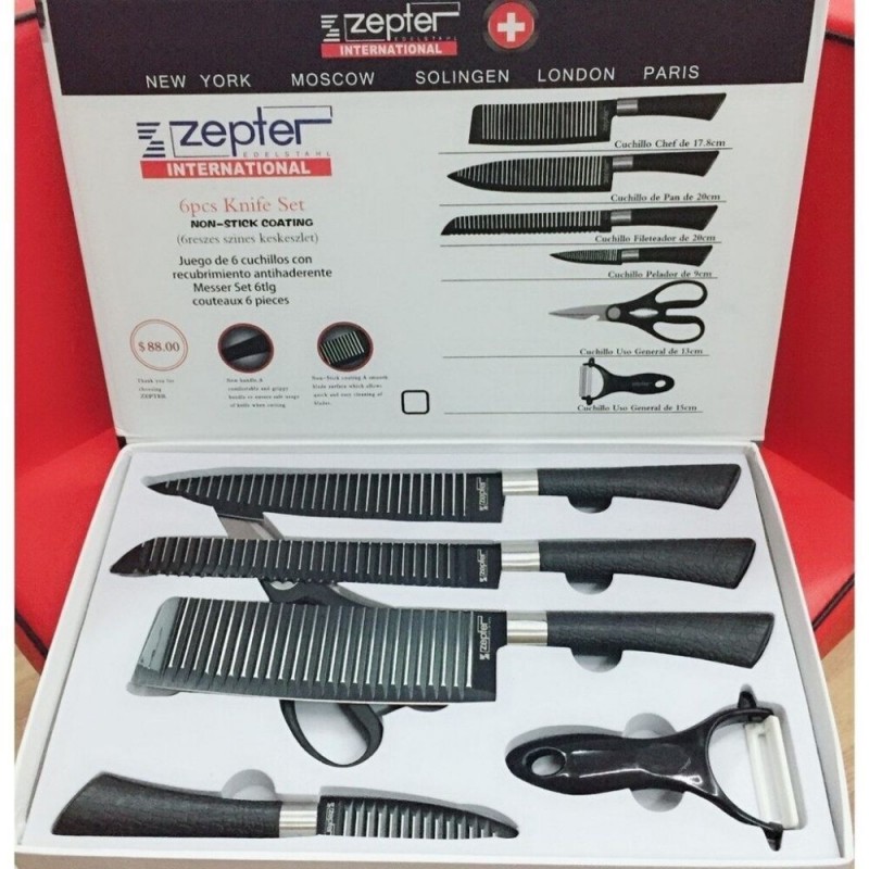 SET ΜΑΧΑΙΡΙΑ ZEPTER 6TMX
