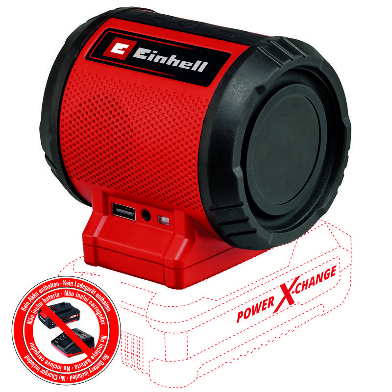 ΗΧΕΙΟ BLUETOOTH ΜΠΑΤΑΡΙΑΣ EINHELL TC-SR 18 Li BT Solo 4514150