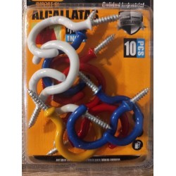 ΓΑΝΤΖΑΚΙΑ ΠΟΛΥΧΡΩΜΑ 10ΤΜΧ 1,1/4" 623799