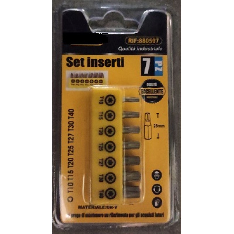 SET ΜΥΤΕΣ TORX 7ΤΜΧ