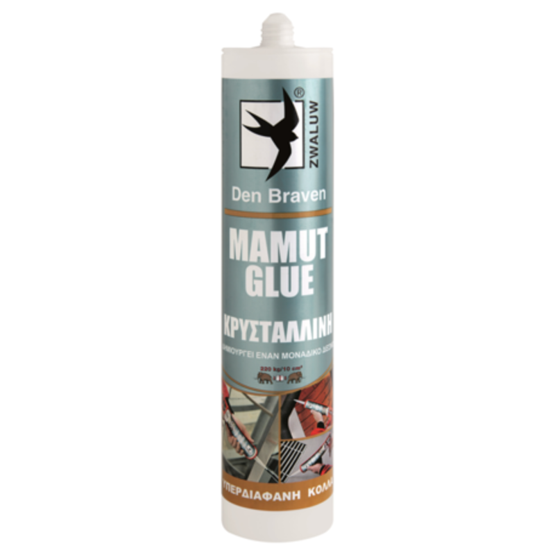 ΙΣΧΥΡΟ ΥΠΕΡΔΙΑΦΑΝΟ ΣΥΓΚΟΛΛΗΤΙΚΟ MAMUT GLUE CRYSTAL