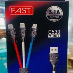 ΑΝΤΑΠΤΟΡΑΣ USB 3.1 ΣΕ  TYPE C - IOS - MICRO   1.2M  SDS-2040