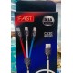 ΑΝΤΑΠΤΟΡΑΣ USB 3.1 ΣΕ  TYPE C - IOS - MICRO   1.2M  SDS-2040