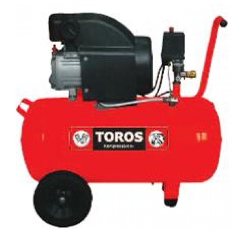 ΑΕΡΟΣΥΜΠΙΕΣΤΗΣ TOROS EM 50/2 2Hp/50Lit (ΚΟΜΠΡΕΣΕΡ ΑΕΡΟΣ 40140)