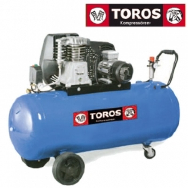 ΑΕΡΟΣΥΜΠΙΕΣΤΗΣ ΜΕ ΙΜΑΝΤΑ TOROS N3-270C-3M 270lt -3HP 220V  Βlue series