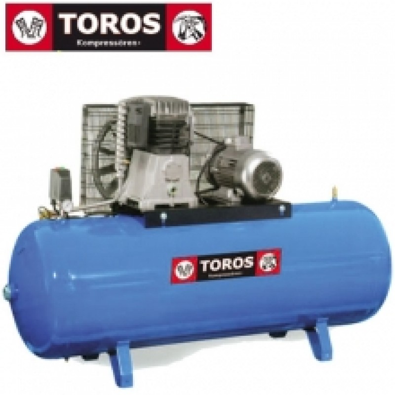 ΑΕΡΟΣΥΜΠΙΕΣΤΗΣ ΣΤΑΘΕΡΟΣ ΜΕ ΙΜΑΝΤΑ TOROS ΝG5-500F-5,5TK-15BAR 500ltr. - 5,5Hp - 380V Blue series