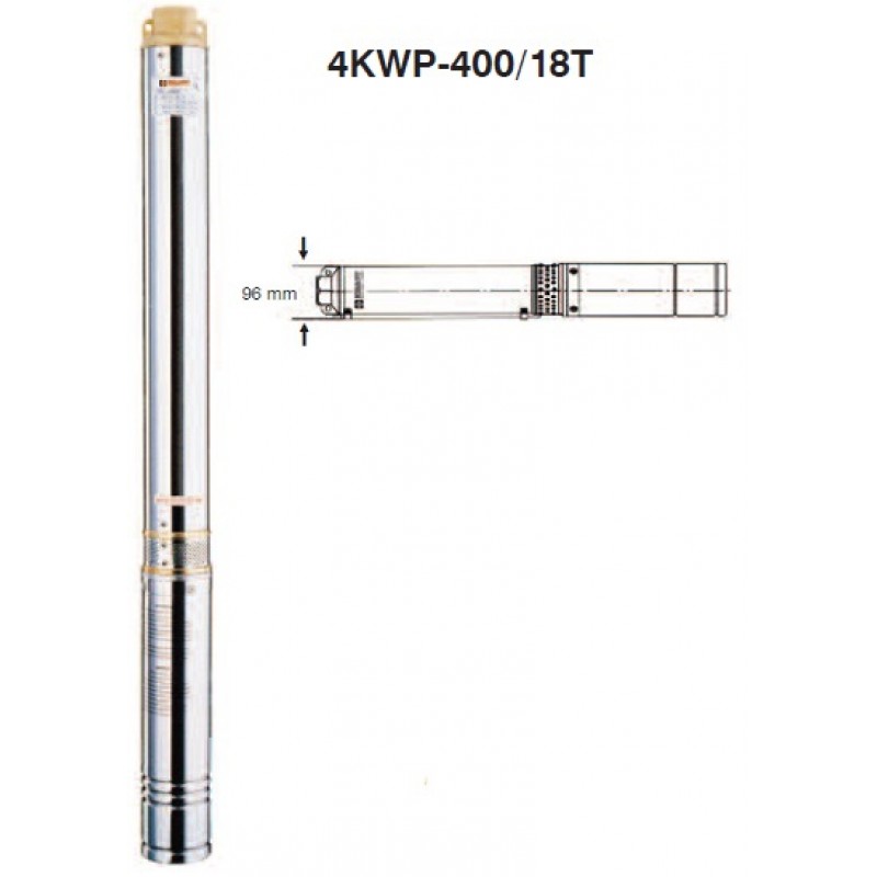 ΑΝΤΛΙΑ ΥΠΟΒΡΥΧΙΑ ΓΕΩΤΡΗΣΕΩΝ KRAFT 4KWP-400/18T - 4Hp