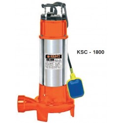 ΑΝΤΛΙΑ ΥΠΟΒΡΥΧΙΑ ΛΥΜΑΤΩΝ KRAFT KSC 1800 - 1800W (INOX)