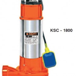 ΑΝΤΛΙΑ ΥΠΟΒΡΥΧΙΑ ΛΥΜΑΤΩΝ KRAFT KSC 1800 - 1800W (INOX)