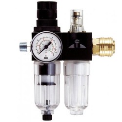 ΡΥΘΜΙΣΤΗΣ ΜΕ ΥΔΑΤΟΠΑΓΙΔΑ R1/4'' & ΕΛΑΙΩΤΗΡΑΣ EINHELL (εξωτερικό σπείρωμα)