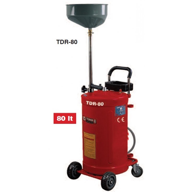 ΣΥΛΛΕΚΤΗΣ ΛΑΔΙΟΥ TOROS TDR-80 - 80lt