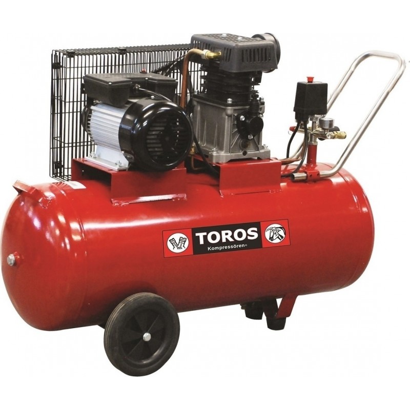 ΑΕΡΟΣΥΜΠΙΕΣΤΗΣ ΜΕ ΙΜΑΝΤΑ TOROS ΖΑ65-100 - 3hp/100lt